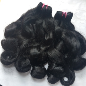 ไหมเรมี่ผมซุปเปอร์คู่วาดผมบริสุทธิ์โรงงานเด้งมนุษย์ผมทอผ้า - Product Image 6