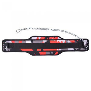 GAF DIP HEAVY DUTY CÓMODO CINTURÓN DE CADENA DE ACERO DE PESO PARA DIPS Y PULL UPS ENVOLTURAS DE GEL CON CADENA SE AJUSTA - Product Image 3