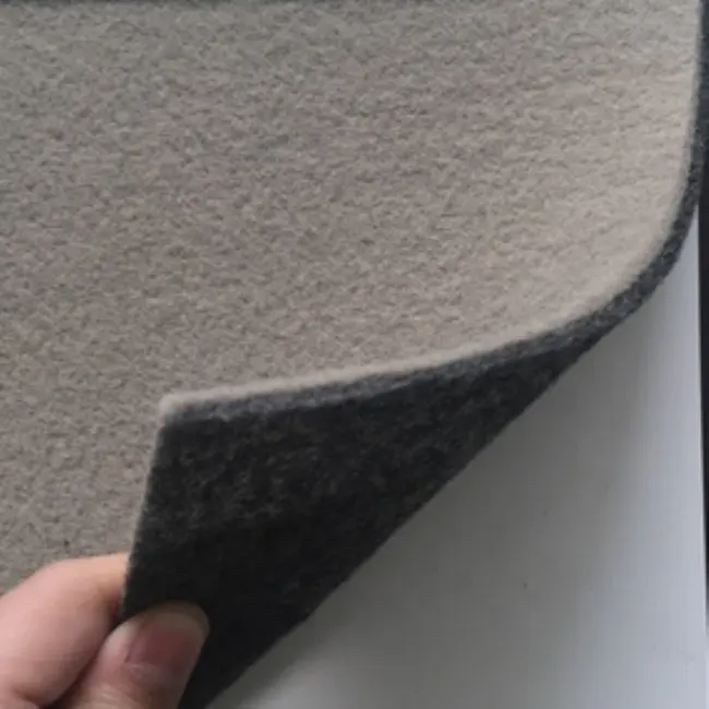 2019 Chất Lượng Cao Polyester Vải Không Dệt Kim Punch Felt Carpet, Polyester Công Nghiệp Felt Đối Với Auto Upholstery