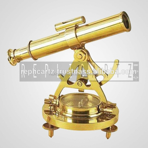 Nautical Solid Brass Alidade <b>Compass</b> Brass Pocket <b>Compasses</b> Vintage Brass <b>Compass</b> - Product Image 1