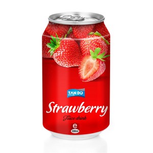 Strawberry Juice Puree Soft Drink 330ml by Tan Do – Competitive Price | Free Bottle Design - Product Image 6
