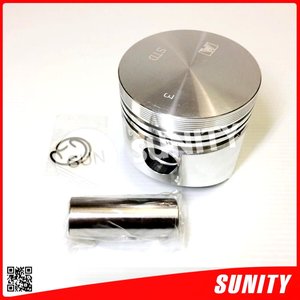 special discount agricultural diesel engine part replacement ZB600 D850 72mm cylinder piston <b>set</b> for kubota - Product Image 2