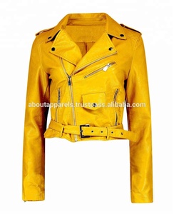 Chaqueta de piel de oveja auténtica de alta calidad para mujer, chaqueta de cuero de moda para invierno, lo más vendido - Product Image 4