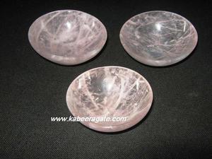 ขายส่งพลอยชาม: โรสควอตซ์ชาม - Product Image 2