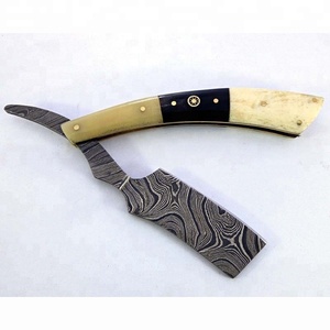 มีดโกนหนวดสำหรับร้านตัดผมแบบวินเทจมีดโกนหนวดใบมีดเดี่ยวทำจากสแตนเลสคุณภาพระดับมืออาชีพโลโก้และสีกำหนดเอง - Product Image 5