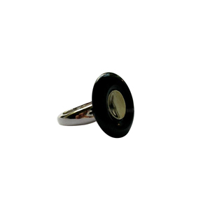 Anillo de plata al por mayor de La India con ajuste de barra para boda, fiesta de compromiso o aniversario - Product Image 1