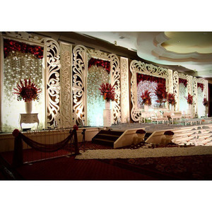 Últimos diseños de telones de fondo para grandes bodas/Paneles de telón de fondo con diseño de flores blancas, rebajas de Año Nuevo 2026, evento en Missouri/Mississippi - Product Image 1