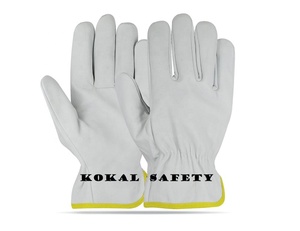 Guantes de piel de oveja personalizados, guantes de trabajo, guantes de conductor - Product Image 5