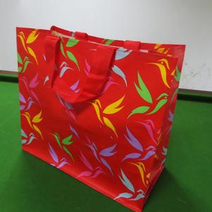 Bolsa de Compras Tejida de PP con Asas de Cinta de PP, Tamaño y Color Personalizados, Construcción con Ribete en U, Uso Cómodo y Bonito Diseño - Product Image 5