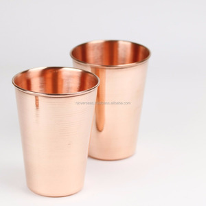 Copper 500ml Pint Glasses Ins Style Travel Mugs for Yoga Health Bar Accessories and Party Durable Wine Tumbler Cups - Product Image 3