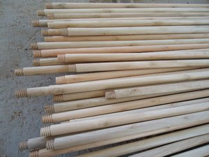 Tiradores de escoba de madera, de PVC, sin PVC - Product Image 3