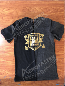 Autumn T-<b>Shirt</b> 100% Cotton with Gold Foil Printing - Product Image 5