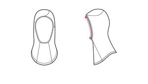 Hijab deportivo 2021 para mujeres musulmanas, protección UV antibacteriana transpirable de alta calidad, talla grande, secado rápido, marca personalizada, MOQ bajo - Product Image 4