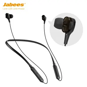 driver googles Suppliers-Jabees Duobees Bluetooth 5.0 Neckband Headphone Nirkabel dengan Dual Driver