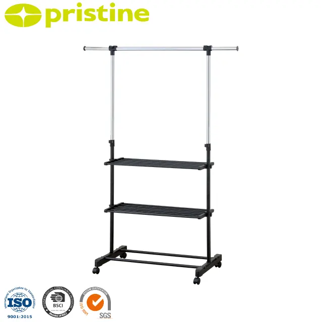 Hanging Clothes Wardrobe OEM Quality Wholesale Taiwan Household Storage Furniture Manufacturer MIT Clothes Hanging Stand Storage Laundry Diy Wardrobe