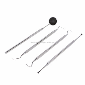 Kit de soins buccaux en acier inoxydable, Instruments d'hygiène dentaire, élimination de la Plaque de calcul, outils d'hygiène dentaire - Product Image 6