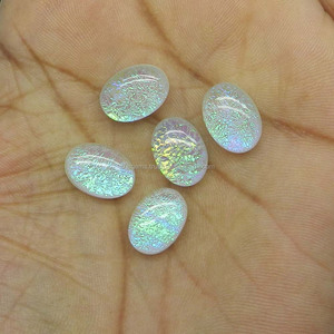 Ópalo doble de 14x10mm, Ópalo oval, taxi, 5,59 cts, Gema suelta para joyería - Product Image 3