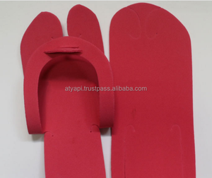 Vente en gros de pantoufles jetables en mousse EVA pour la beauté des ongles, service de moulage et de découpe personnalisé, pantoufles de pédicure colorées à partir de feuilles de plastique - Product Image 2