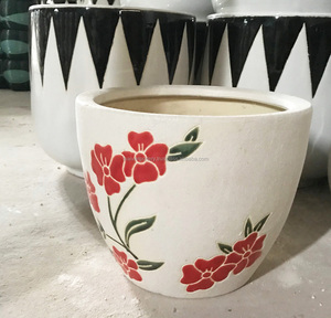 En céramique pots de fleurs d'intérieur - Product Image 1