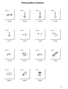 Stainless Steel Self-Closing Hinge Accessory for Hotels Essential for Gravity-Activated <b>Toilet</b> Partitions and Cubicles - Product Image 3