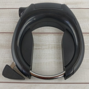 Lucchetto Antifurto per Bicicletta in Acciaio e ABS, Resistente, per MTB e <span class=keywords><strong>Bici</strong></span> da Strada, con 2 Chiavi, Nero - Product Image 3