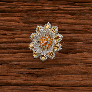 Wholesale Fashion CZ Diamond Finger Ring for Women, High Quality American Diamond Finger Rings for Women in India - Product Image 1