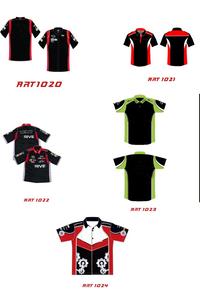 Vente en gros de polos unisexes pour adultes, imperméables et respirants, vêtements de sport Pit-Crew, coupe-vent et imprimés grande taille - Product Image 5