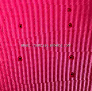 Semelle intérieure et extérieure de chaussures en mousse EVA en caoutchouc léger antidérapant écologique durable de conception humanisée rouge - Product Image 1