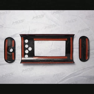 MOS Carbon Fiber Speedometer <b>Cover</b> Set (3 Pcs) <b>for</b> Yamaha QBIX (17-18) - Product Image 5