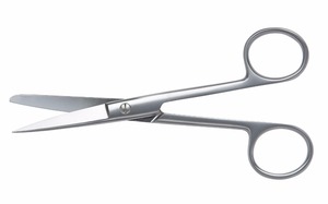 CE ISO Certifié Médical Chirurgical Vétérinaire CE Ciseaux De Pansement En Acier Inoxydable 13cm Instrument De Qualité Supérieure - Product Image 4