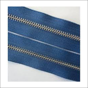 Fermeture à glissière en métal à dents dorées à longue chaîne ouverte pour vestes en cuir Produit de qualité supérieure - Product Image 3