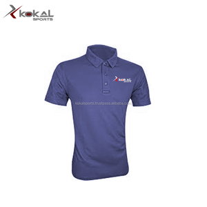 เสื้อโปโลสั่งทำคุณภาพสูงสำหรับทุกเพศแขนสั้นแห้งเร็วระบายอากาศได้ดี - Product Image 4