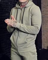 Conjunto de entrenamiento para hombre, traje de pista para correr, a la moda, fabricante