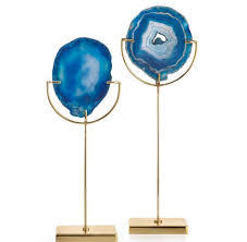Lampe de thé en Agate, luminaire décoratif pour la maison - Product Image 3