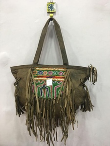 Sac à bandoulière en cuir PU pour femmes, sac à franges pour dames - Product Image 5