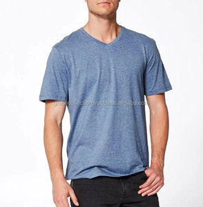 T-shirt à col en V pour hommes Motif solide Plus Size Short Respirant Compression Made Spandex-Jersey Bamboo Fashion Usage quotidien - Product Image 3