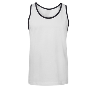 Custom <b>Men</b> muscle Cotton <b>Tank</b> <b>Top</b> Wholesale Bulk <b>white</b> - Product Image 2