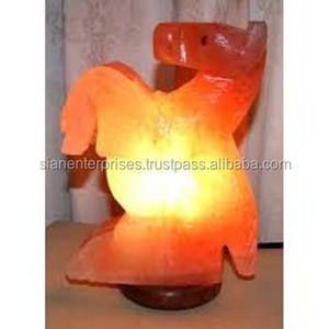 โคมไฟม้าเกลือหิมาลายันทำด้วยมือจากธรรมชาติสำหรับผลิตภัณฑ์ตกแต่ง-งานฝีมือตามธรรมชาติของวิสาหกิจ - Product Image 5