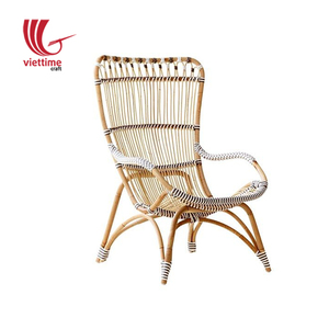 Chaise de loisirs professionnelle en rotin tissé, vente en gros - Product Image 1