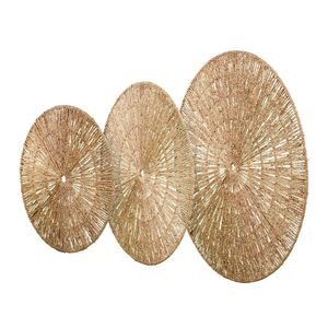 En rotin fait main décoratif décoration murale pour la maison pas cher prix - Product Image 1