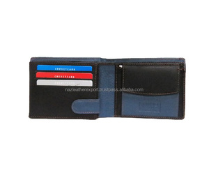 <b>Men's</b> Black Bi-Fold <b>RFID</b> Blocking Multi-Purpose <b>Wallet</b> with Open Closure Type - Product Image 1