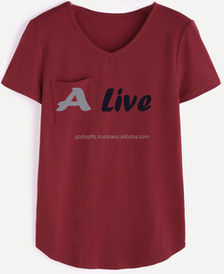 เสื้อยืดคอกลมผ้าฝ้าย 100% คุณภาพสูง 200gsm ขายส่ง OEM จากโรงงานโดยตรงในติรุปุร์ อินเดีย พร้อมลายพิมพ์คอวี - Product Image 4