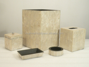 Luxury Marble <b>Bathroom</b> Decorations <b>Bathroom</b> <b>Accessories</b> <b>Set</b> of 4 Pc for Home Use - Product Image 4