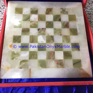 BUSINESS GIFTS/ONYX CHESS BOARDS WITH FIGURES