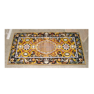 ท็อปโต๊ะหินอ่อนฝังลายสวยงาม - Product Image 1