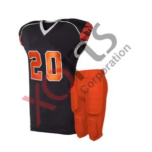 Camiseta de fútbol americano por sublimación personalizada, uniformes de fútbol americano para jóvenes - Product Image 1