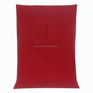 Traditional Indian Kantha Throw Reversible Tropical Print Cotton <b>Bedspread</b> - Product Image 2