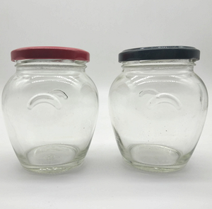 106ml C; tai rỗng mật ong lọ thủy tinh với tai nhỏ MứT ThủY Tinh gói gia vị thủy tinh container với nắp kim loại bán số lượng lớn - Product Image 3