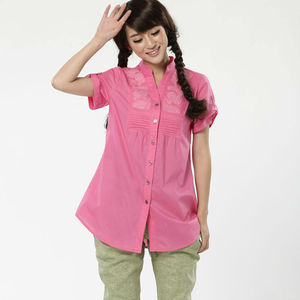 สุภาพสตรีที่มีคุณภาพสูง Casual เสื้อเย็บปักถักร้อยเสื้อแขนยาวผู้หญิงเสื้อสีขาวหญิงเสื้อลำลองเสื้อบวกขนาด - Product Image 2