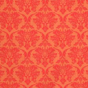 Bombay Dyeing Dew Drops Sábana naranja Lino con dos fundas de almohada indias SWBD0043 - Product Image 3